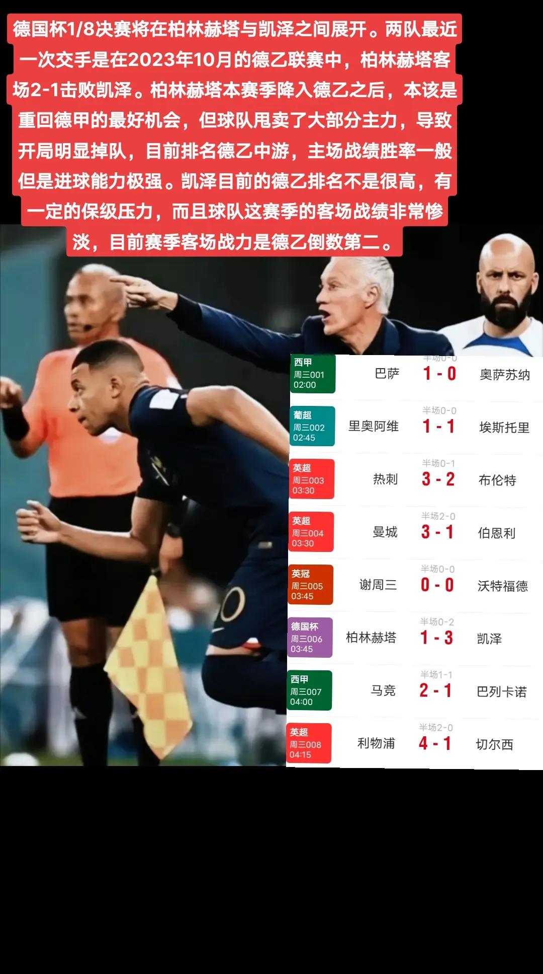 包含柏林赫塔客场取胜，展现实力雄厚的词条